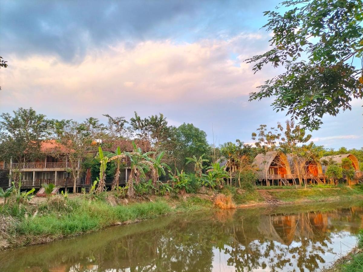 Rice Straw Green Lodge- Resort Quan Tom Exteriér fotografie