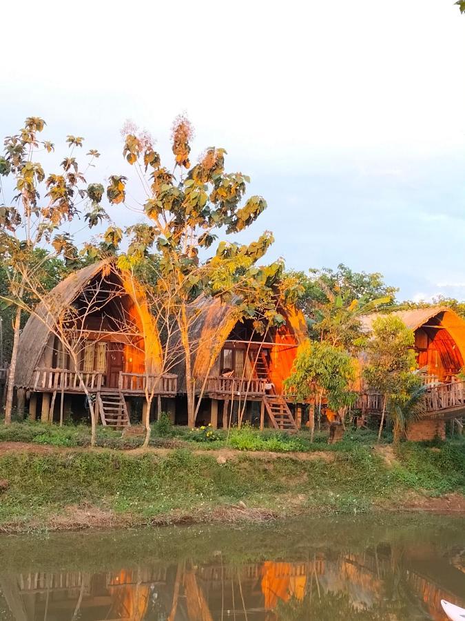 Rice Straw Green Lodge- Resort Quan Tom Exteriér fotografie